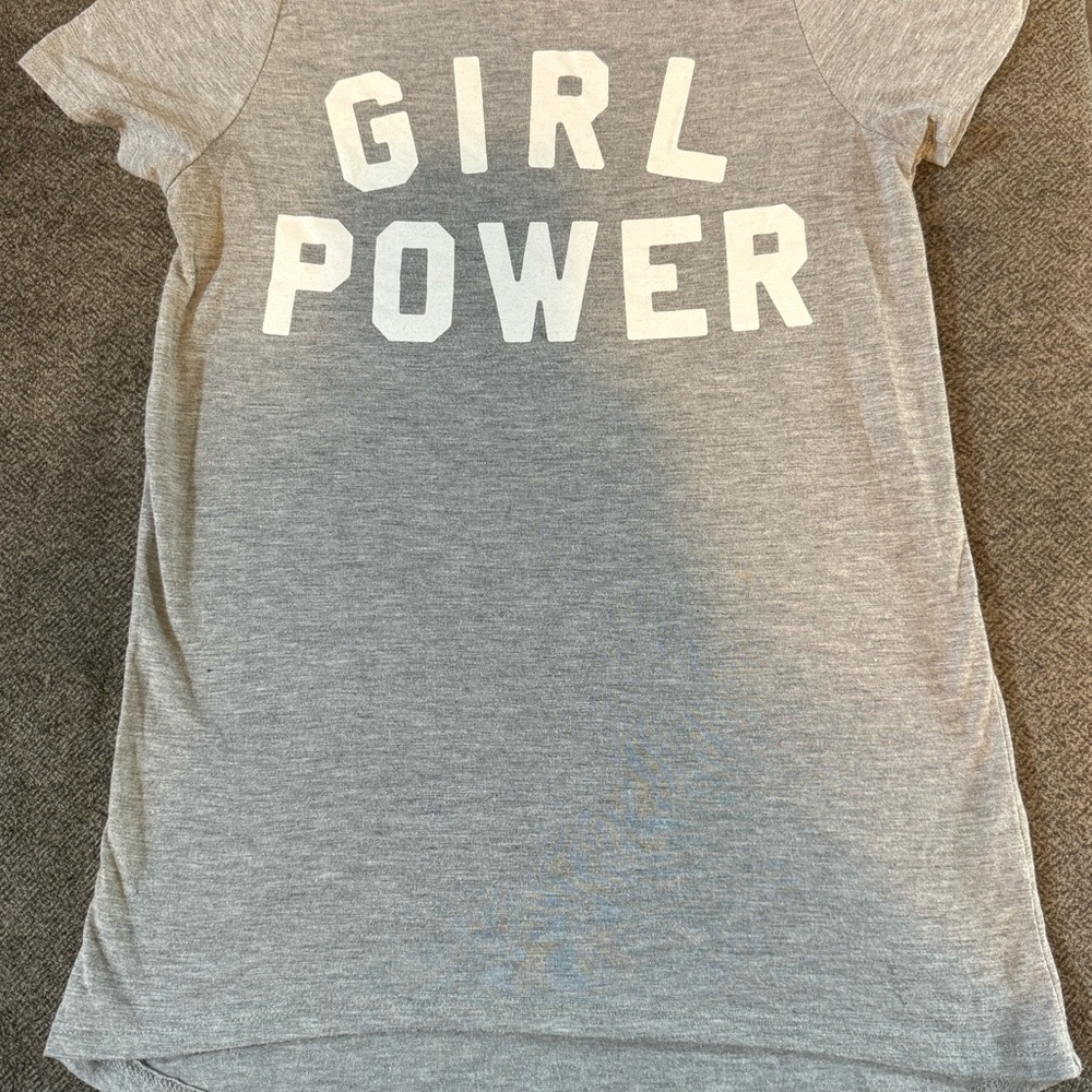 Girl Power T-shirt. Size small. Like new.
